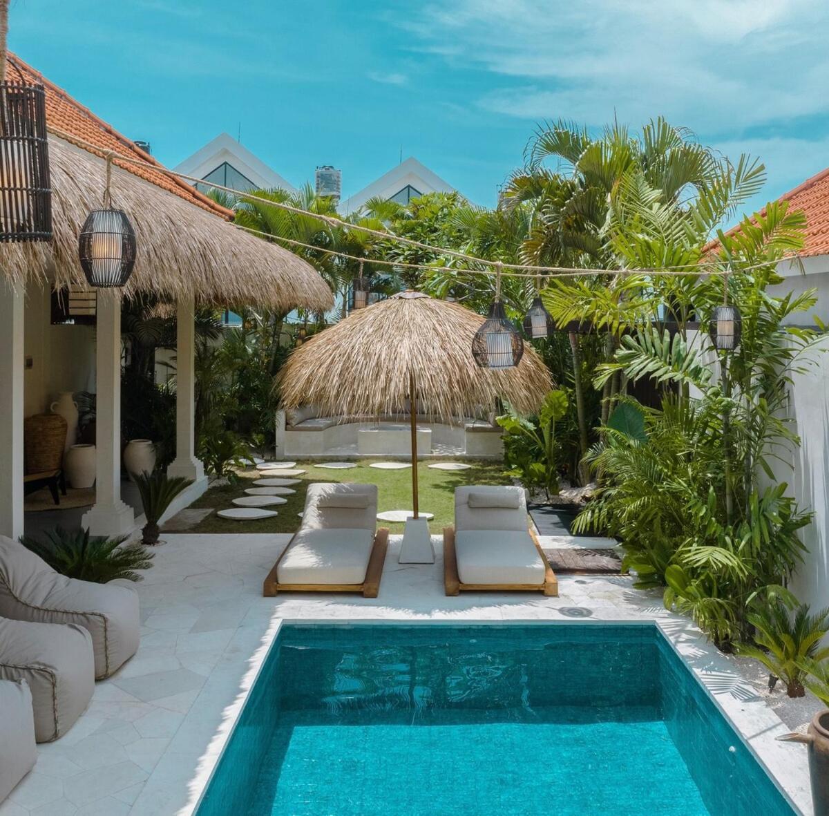 The Jungle - Luxurious & Tropical Concept - 3Br - Central Canggu Eksteriør billede